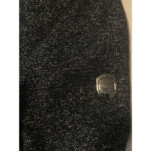 1 Madison Expedition Jacket Womens Large Black/Grey Sherpa Lined Hooded Coat - Picture 9 of 15